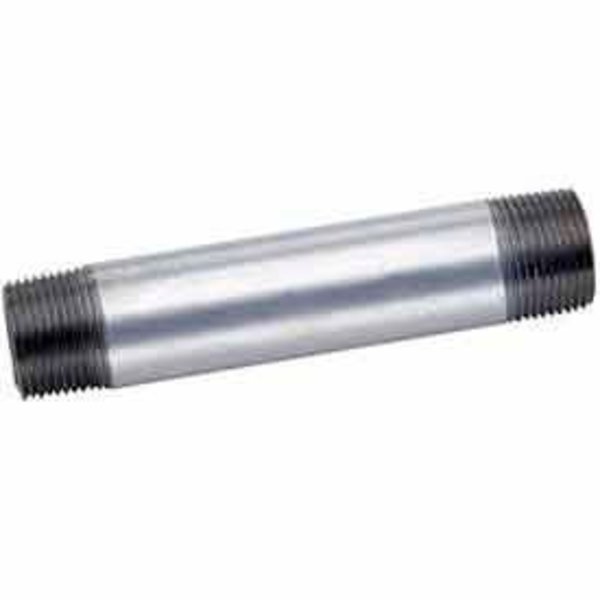 Anvil 1/2 In X 2-1/2 In Galvanized Steel Pipe Nipple 150 PSI Lead Free 831015003